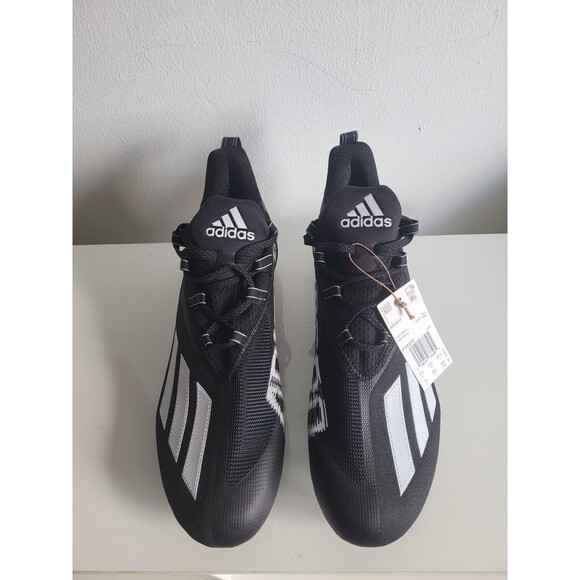 Adidas Adizero 21 Black White 2022 Men\'s Football Cleats Size 14 main image 5
